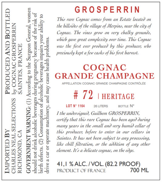 Cognac Grand Champagne