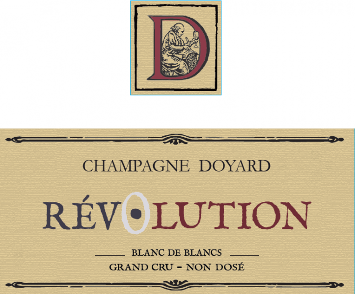 Révolution Grand Cru Blanc de Blancs Non Dosé, Champagne Doyard