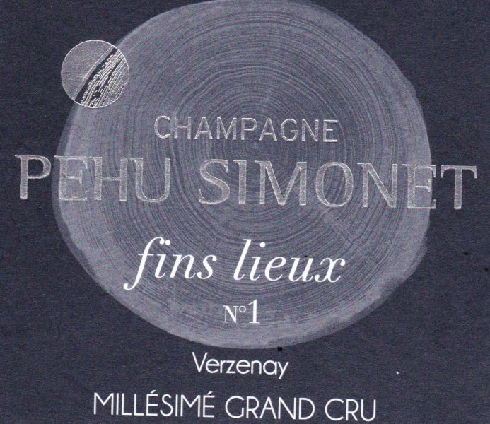 PehuSimonet Fins Lieux 6 Les Basses Correttes Verzenay Blanc de Blancs Extra Brut