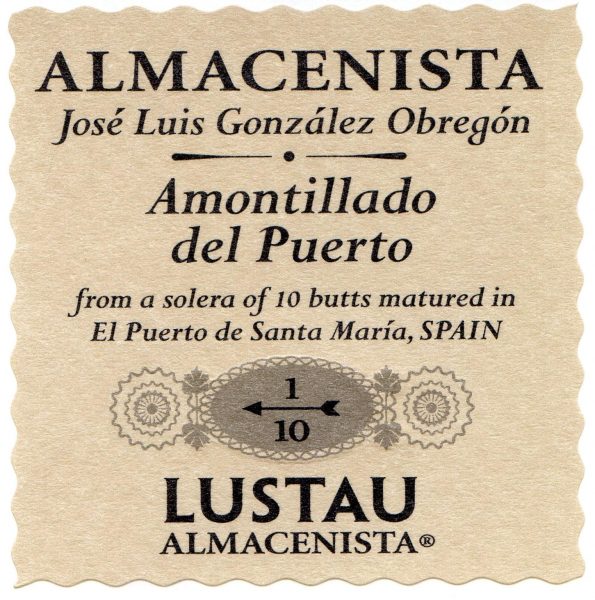 Almacenista Amontillado del Puerto Gonzlez Obregn