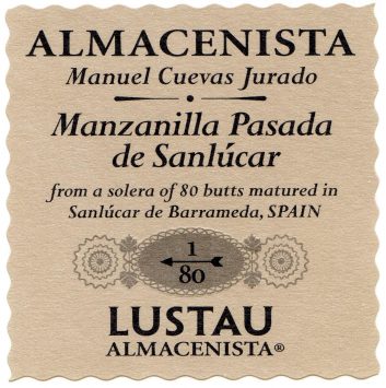 Almacenista Manzanilla Pasada 'Cuevas Jurado 1/80'