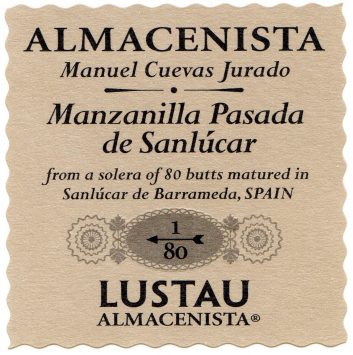 Almacenista Manzanilla Pasada 'Cuevas Jurado 1/80'