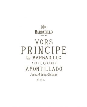 Amontillado, 'Príncipe' VORS, Bodegas Barbadillo