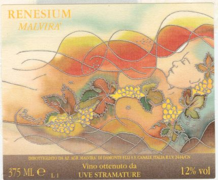 Arneis Late Harvest 'Renesium', Malvira