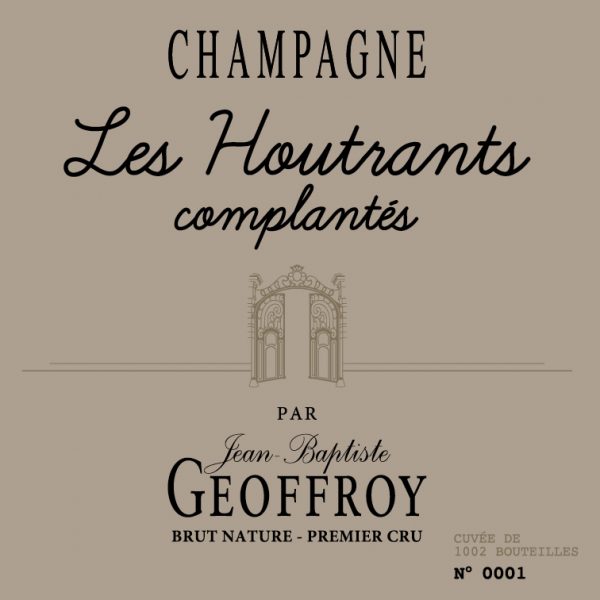 Geoffroy Les Houtrants Complants Brut Nature
