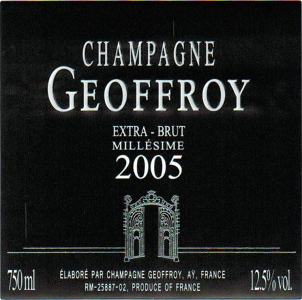 Geoffroy Terre Millsime Extra Brut