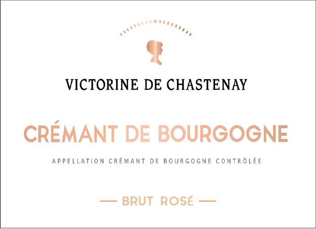Crémant de Bourgogne Rosé, Victorine de Chastenay