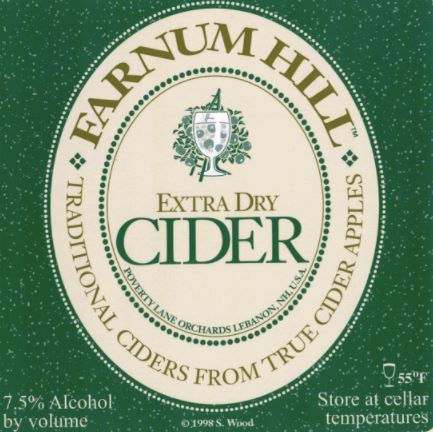 Extra Dry Sparkling Cider Farnum Hill Ciders