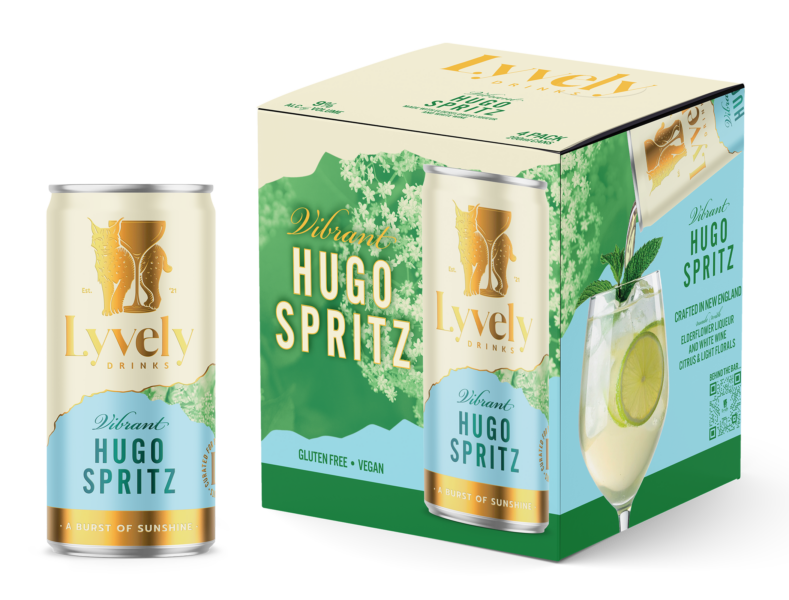 Hugo Spritz 200ml CAN Lyvely