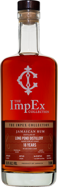 Jamaican Rum Long Pond 18 Year The ImpEx Collection