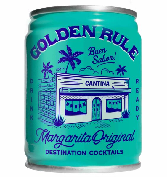 Margarita Original 4pk 100ml CANS Golden Rule