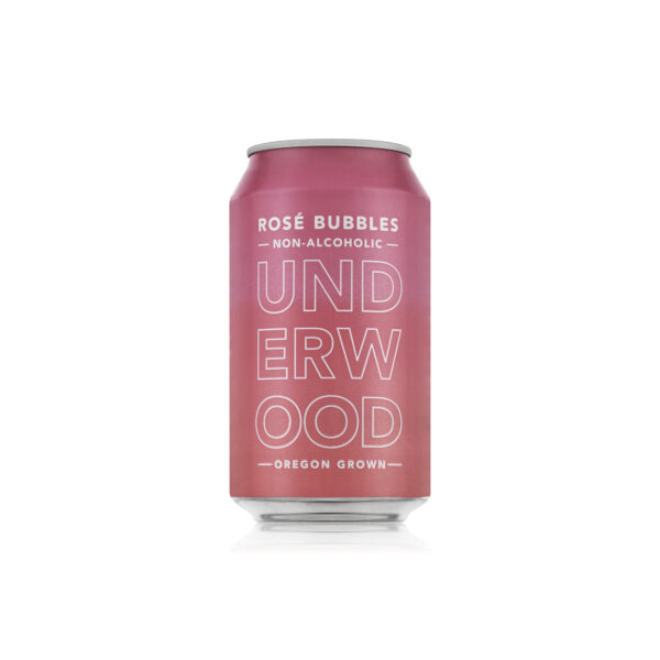 NonAlcoholic Rose Bubbles Oregon 355ml CANS Underwood