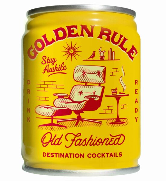 Old Fashioned 4pk 100ml CANS Golden Rule