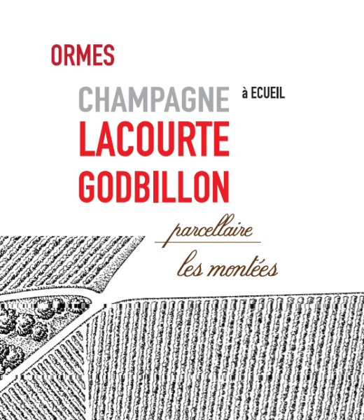 Parcellaire OrmesLes Montees Blanc de Noirs Extra Brut Champagne LacourteGodbillon