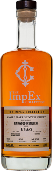 Single Malt Scotch Whisky Linkwood 17 Year Chateau Margaux Barrique The ImpEx Collection