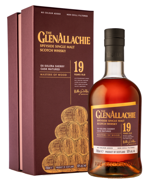 Single Malt Whisky 19yr ExSolera Sherry Cask  Masters of Wood The GlenAllachie