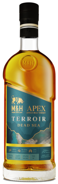 Single Malt Whisky Apex  Dead Sea Terroir Milk  Honey Distillery