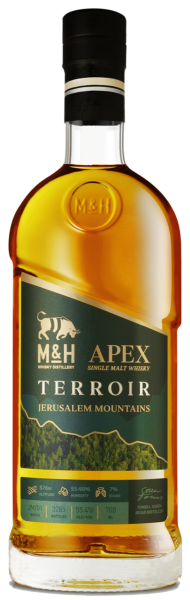 Single Malt Whisky Apex  Jerusalem Mountains Terroir Milk  Honey Distillery