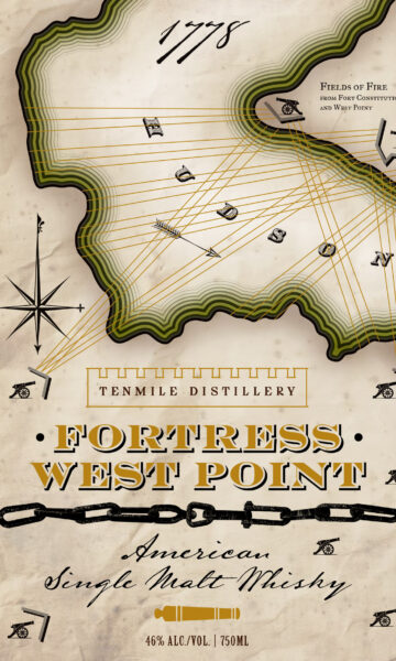 Single Malt Whisky Fortress West Point Tenmile Distillery