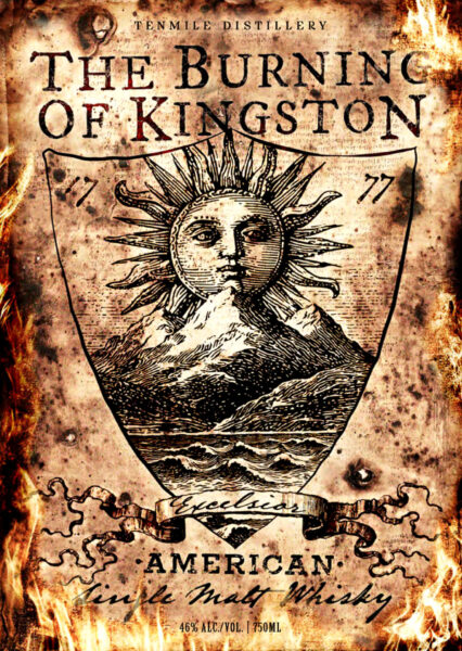 Single Malt Whisky The Burning of Kingston Tenmile Distillery
