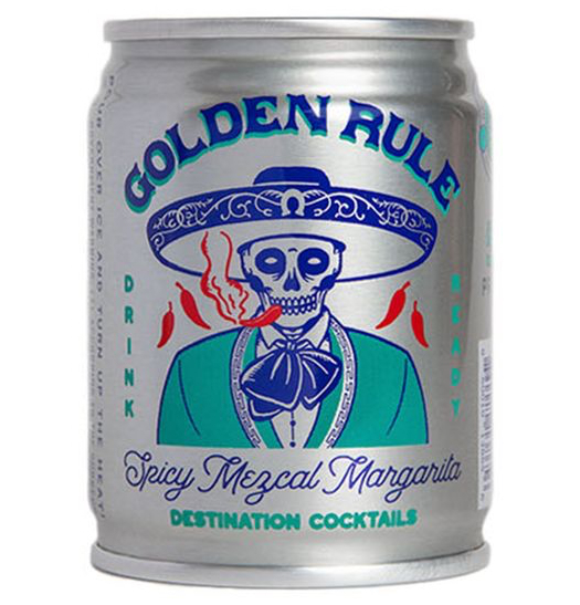 Spicy Mezcal Margarita 4pk 100ml CANS Golden Rule