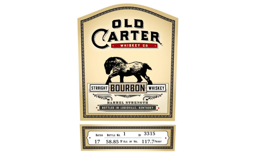 Straight Bourbon Whiskey Small Batch 17 NY Old Carter