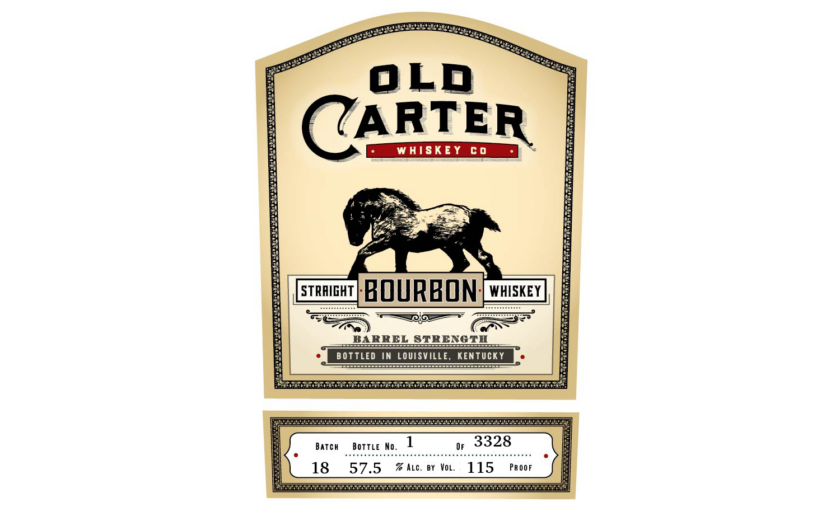 Straight Bourbon Whiskey Small Batch 18 NJPA Old Carter