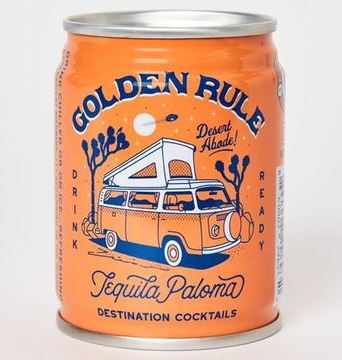 Tequila Paloma 4pk 100ml CANS Golden Rule