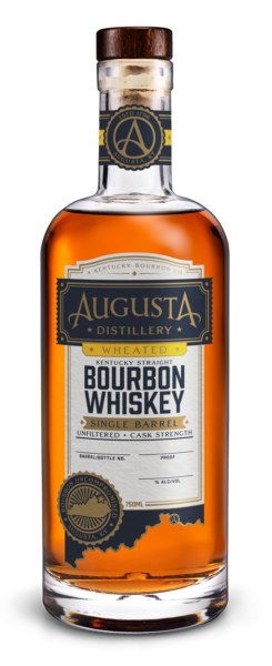 Wheated Bourbon Whiskey Cask Strength Single Barrel Augusta Distillery
