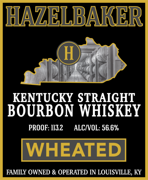 Wheated Bourbon Whiskey Hazelbaker 6 Year NULU Whiskey