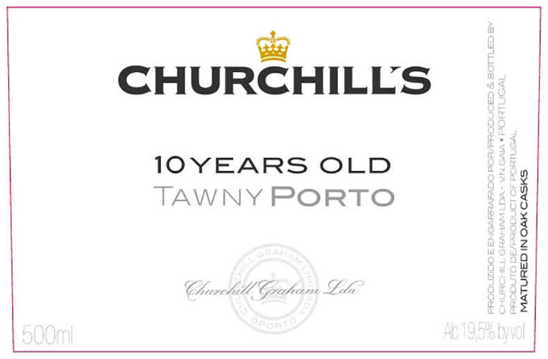 10YearOld Tawny Porto Churchills