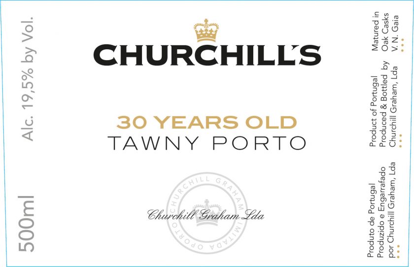30-Year-Old Tawny Porto, Churchill's