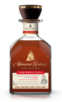 Admiral Rodney Rum 'HMS Princessa', St. Lucia Distillers