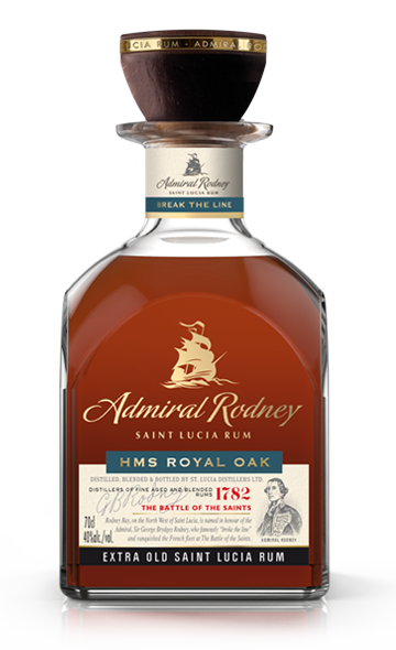 Admiral Rodney Rum 'HMS Royal Oak', St. Lucia Distillers