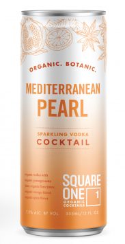 Mediterranean Pearl Vodka Cocktail [4-pk CANS], Square One