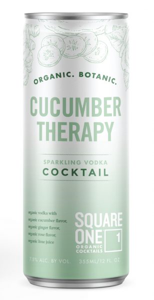 Cucumber Therapy Vodka Cocktail 4pk CANS Square One