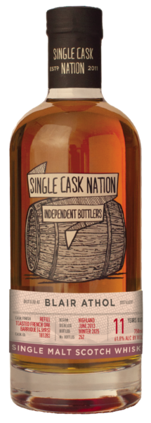 Blair Athol 2013  11 Year French Oak Barrique  Cask 181283