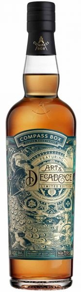 Blended Scotch Whisky Art  Decadence Compass Box