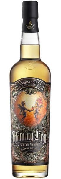 Blended Scotch Whisky Flaming Heart 7  Limited Edition Compass Box