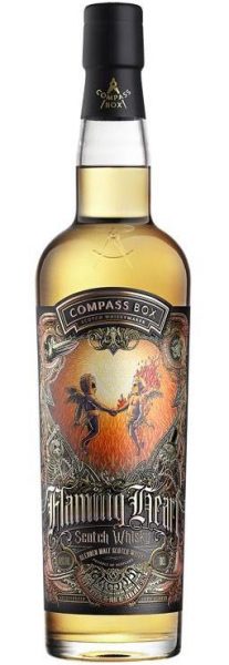 Blended Scotch Whisky Flaming Heart 7  Limited Edition