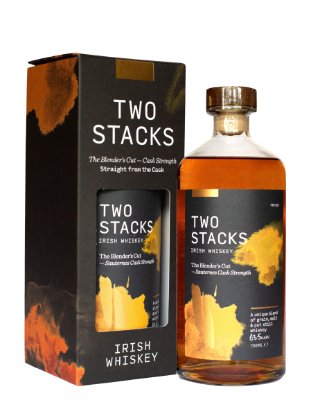 Blended Whiskey Sauternes Cask Finished Two Stacks Irish Whiskey