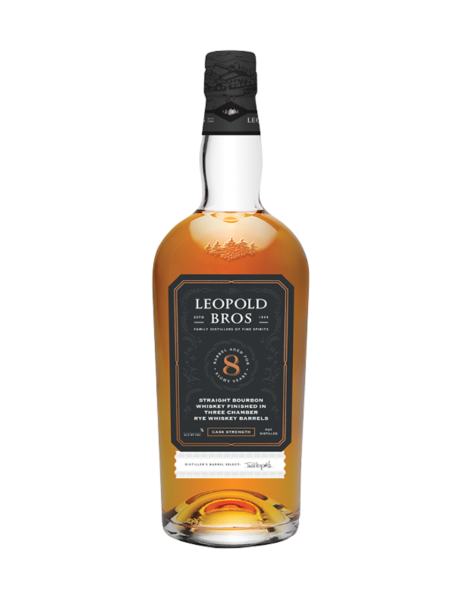 Leopold Bros 8 Year Old Cask Strength Three Chamber Finished Bourbon