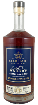 Bourbon Whiskey, Bottled In Bond, Small Batch, Carl T. Bourbon, Starlight Distillery
