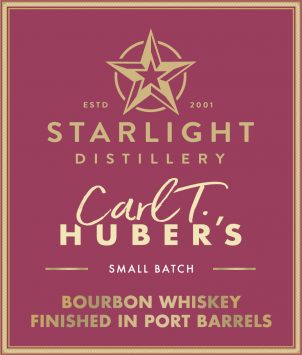 Bourbon Whiskey, Small Batch, Carl T. Bourbon (Port Cask), Starlight Distillery