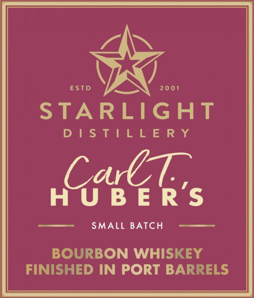 Bourbon Whiskey Small Batch Carl T Bourbon Port Cask Starlight Distillery