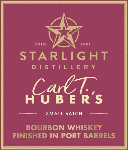 Bourbon Whiskey Small Batch Port Cask Starlight Distillery