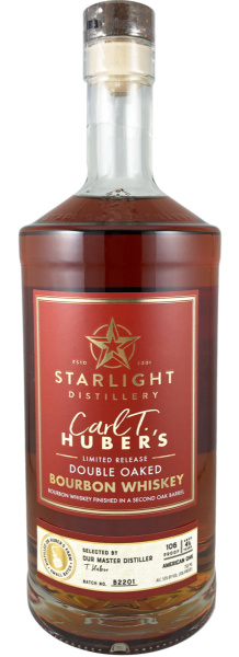 Bourbon Whiskey Small Batch Double Oak Starlight Distillery