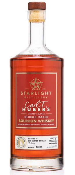 Bourbon Whiskey Small Batch Double Oak Starlight Distillery