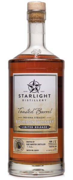 Bourbon Whiskey Small Batch Toasted Barrel Starlight Distillery