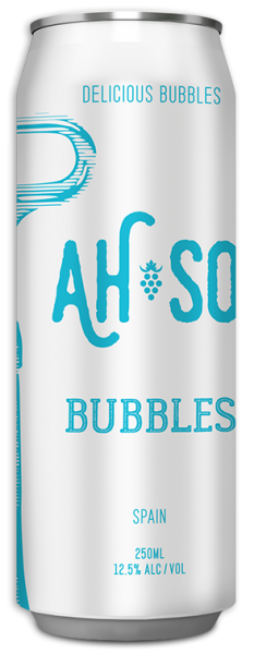 Bubbles [4-pk CANS], Ah-So